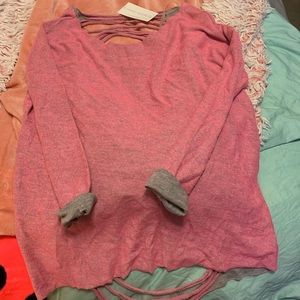 Woman’s shirt. Naked wardrobe. New.